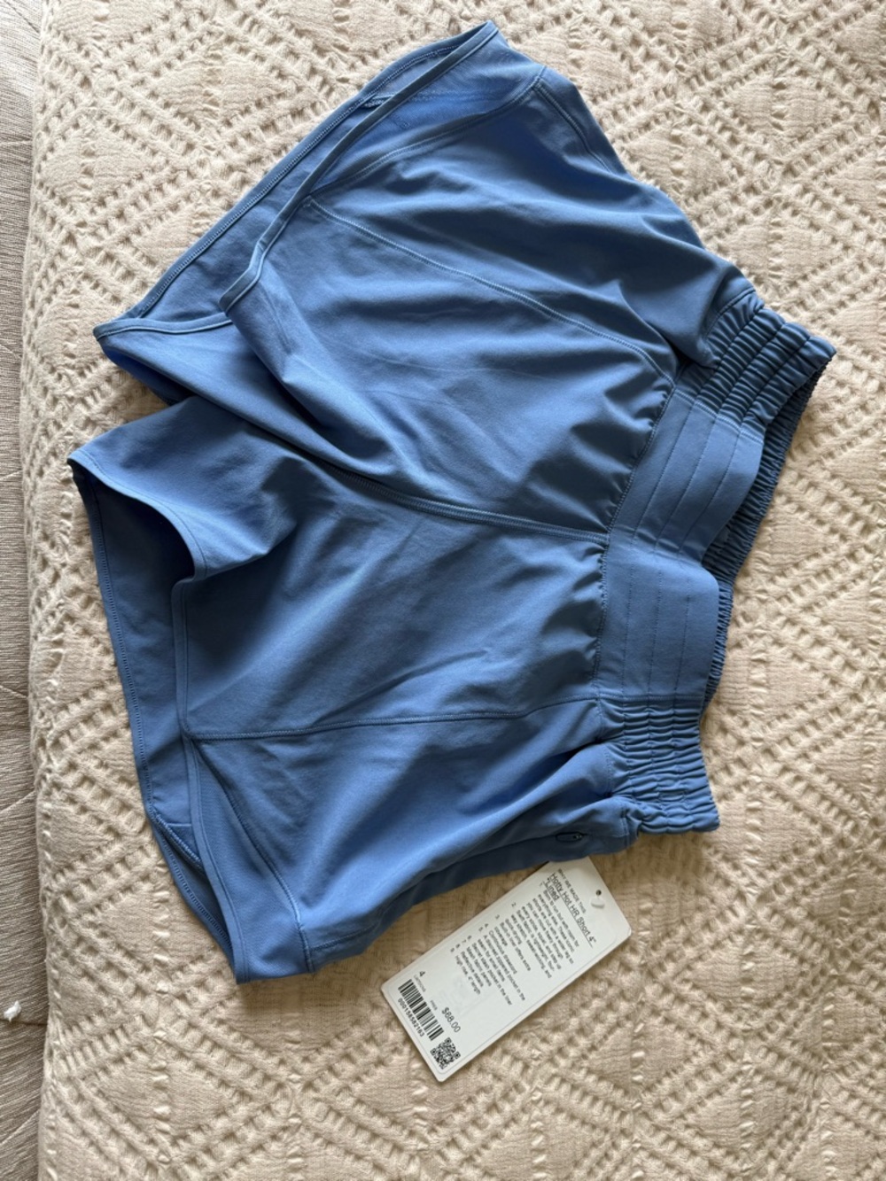lululemon athletica Blue Athletic Shorts - Hotty Hot HR Short 4” lined